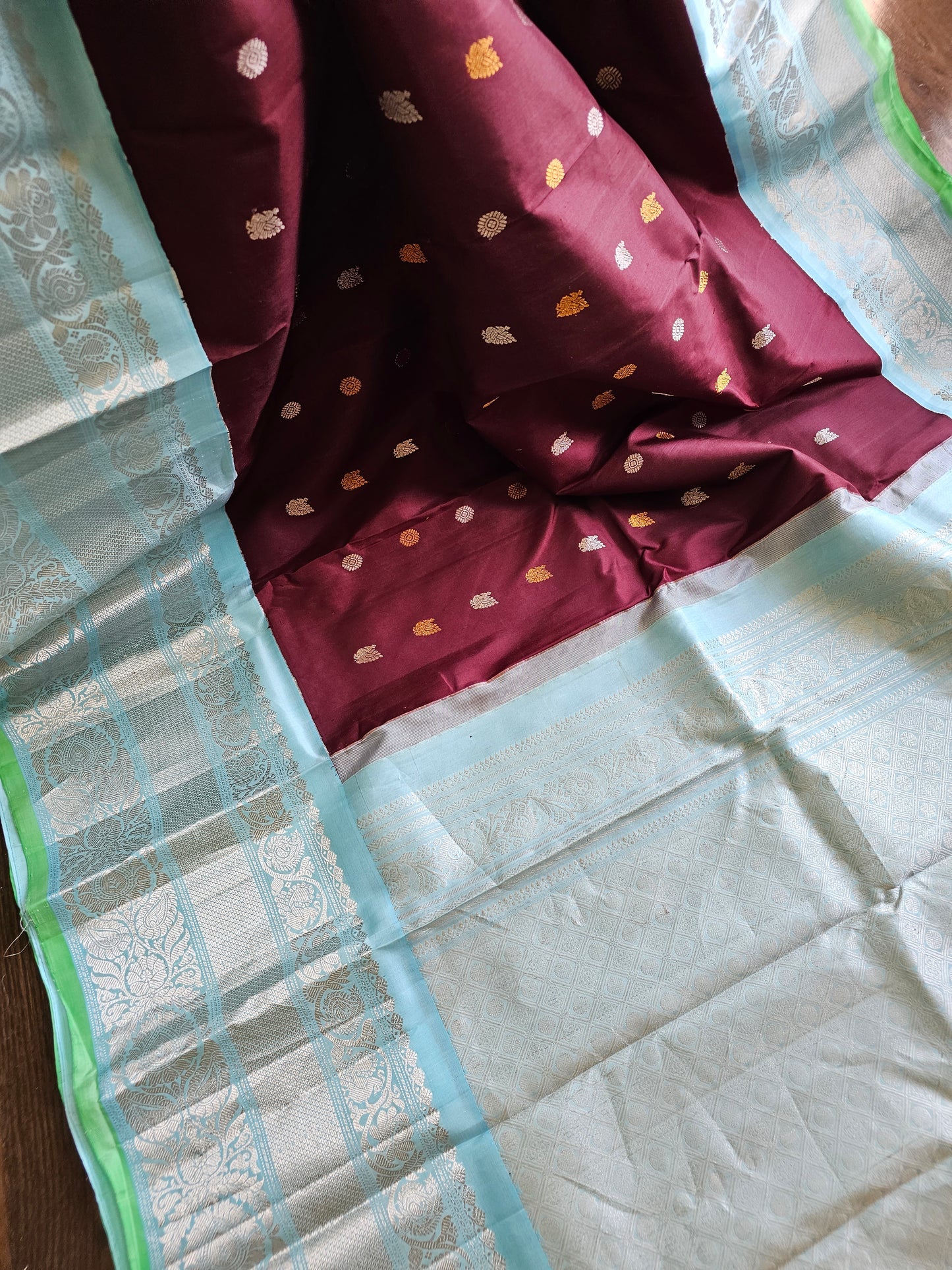 Pure Gadwal Silk