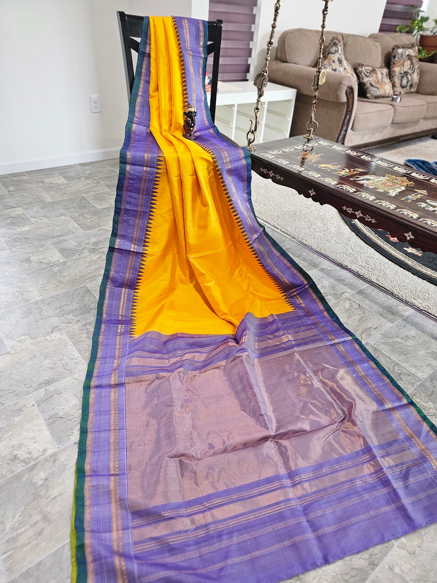 Pure Kuttu Gadwal Silk