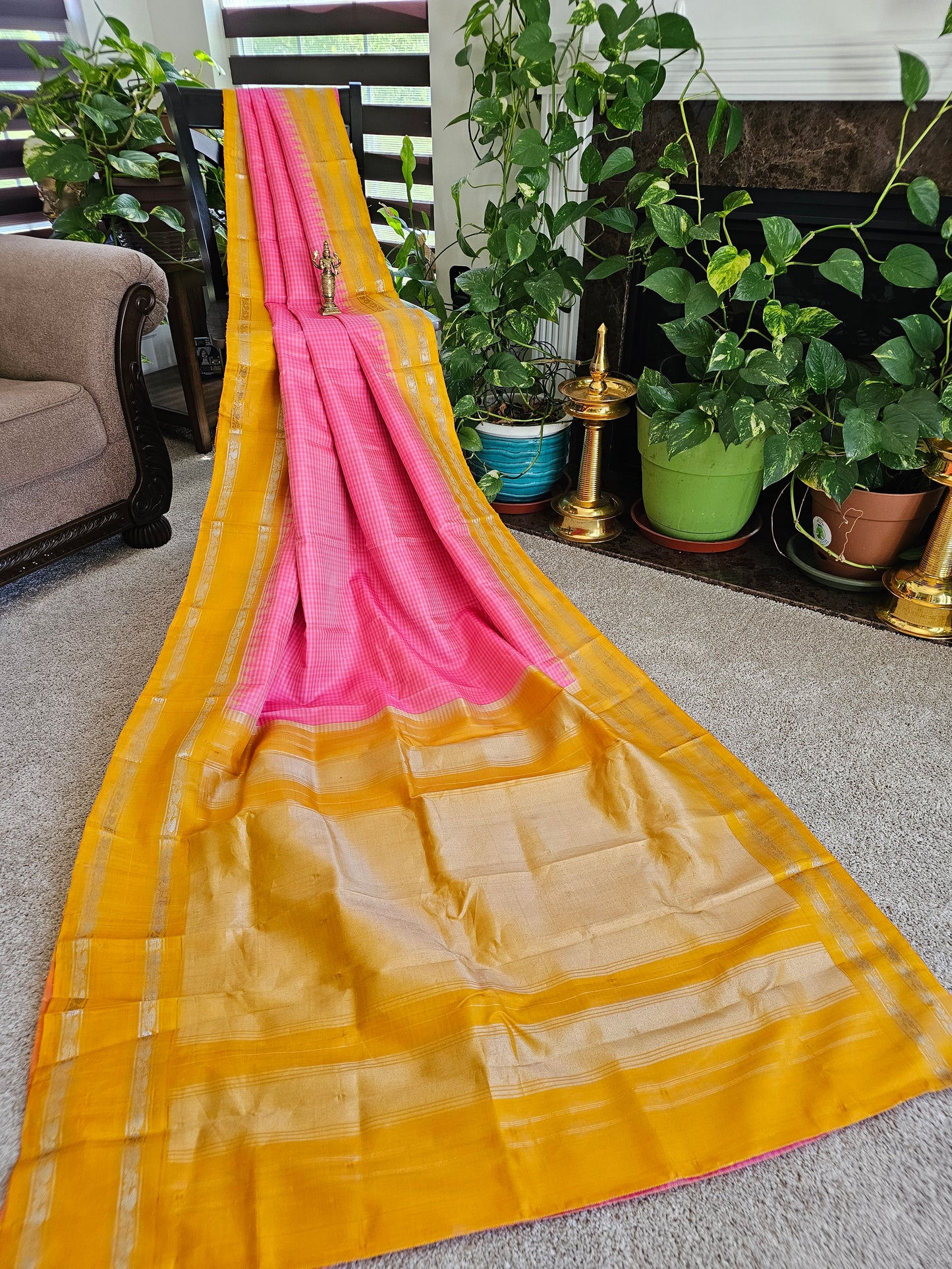Pure Kuttu Gadwal Silk