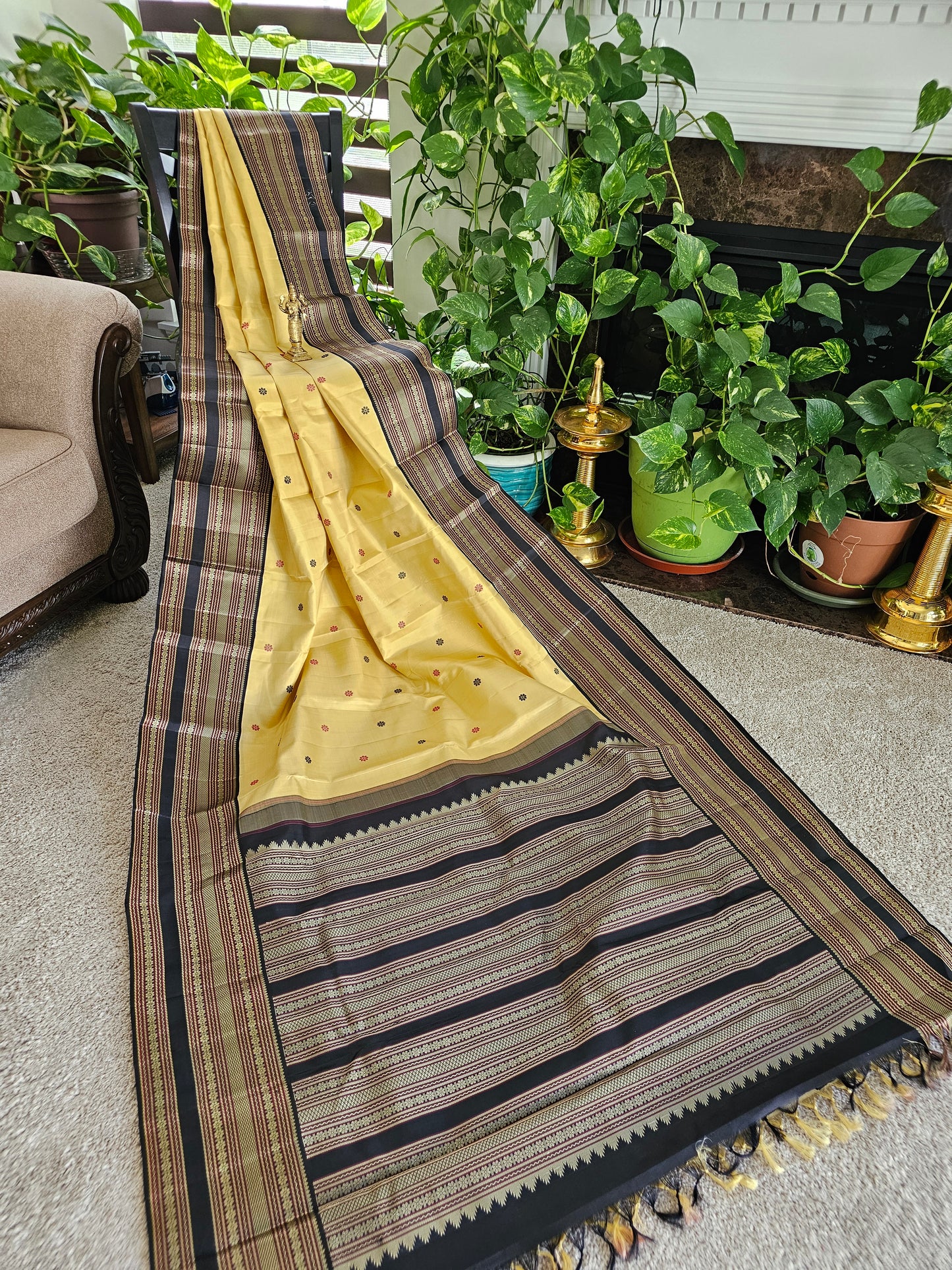 Pure Kanchi pattu no zari