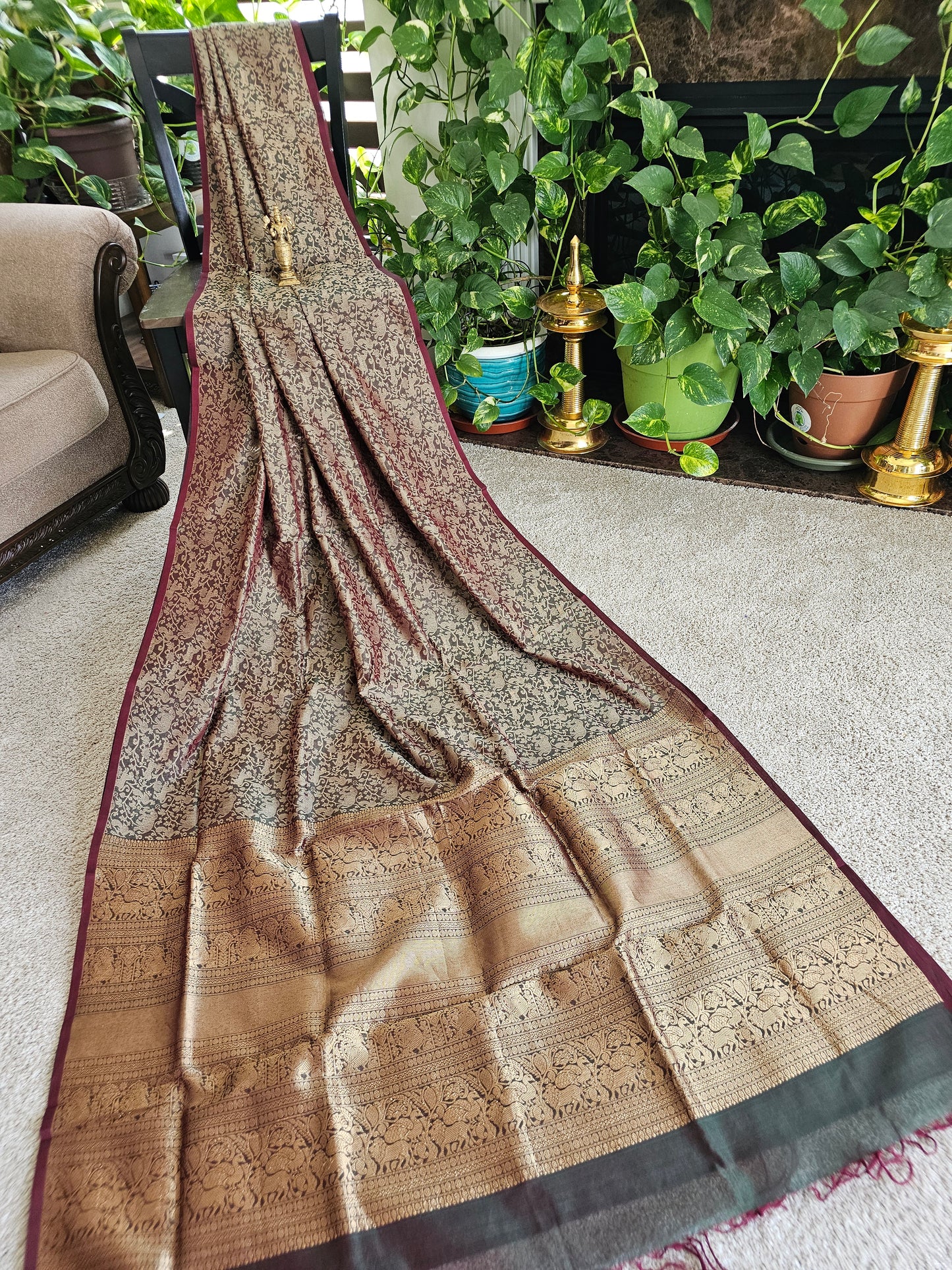 Pure silk cotton