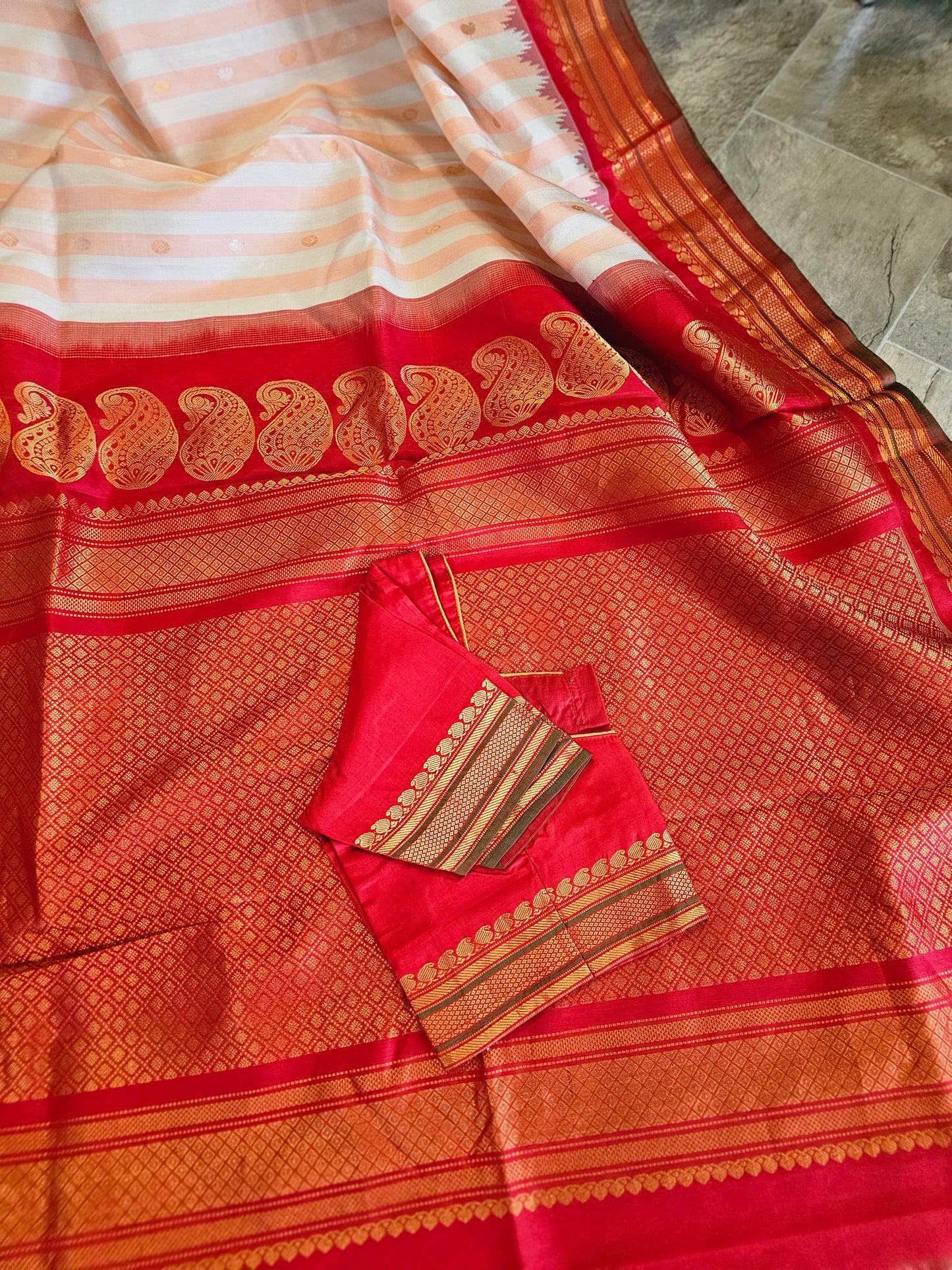 Pure Gadwal Silk
