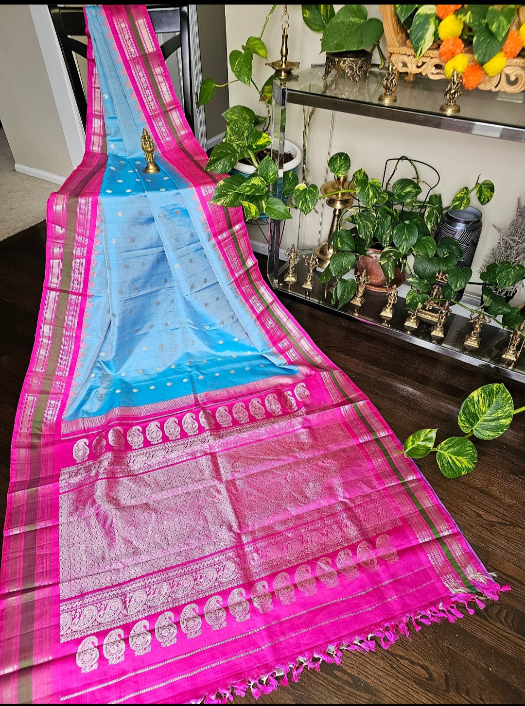 Pure Gadwal Silk