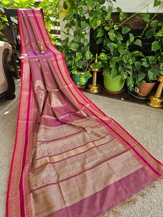 Pure silk cotton tissue