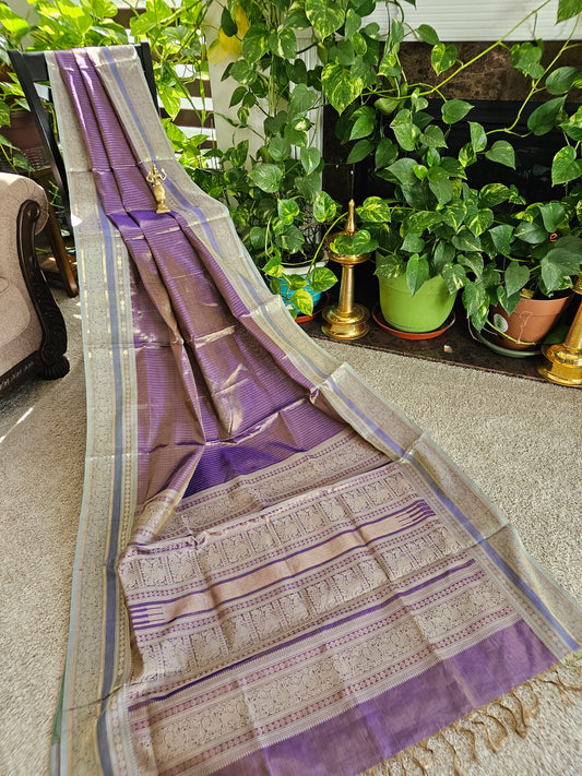 Pure silk cotton tissue