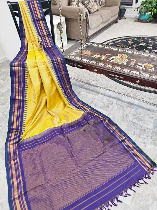 Pure Gadwal Silk