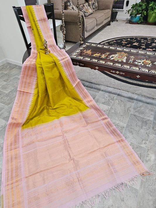 Pure Gadwal Silk