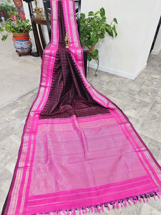 Pure Gadwal Silk
