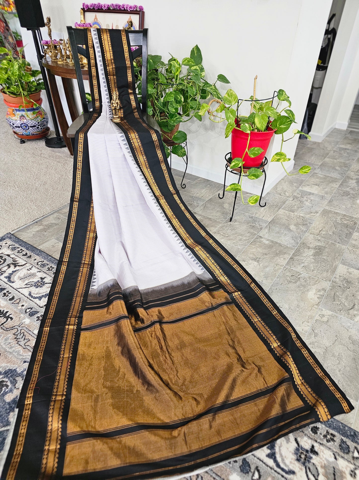 Pure Kuttu gadwal silk