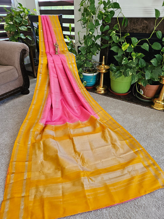 Pure Kuttu Gadwal Silk