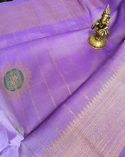 Load image into Gallery viewer, Pure Kanchi - Lavendar with Sea green
