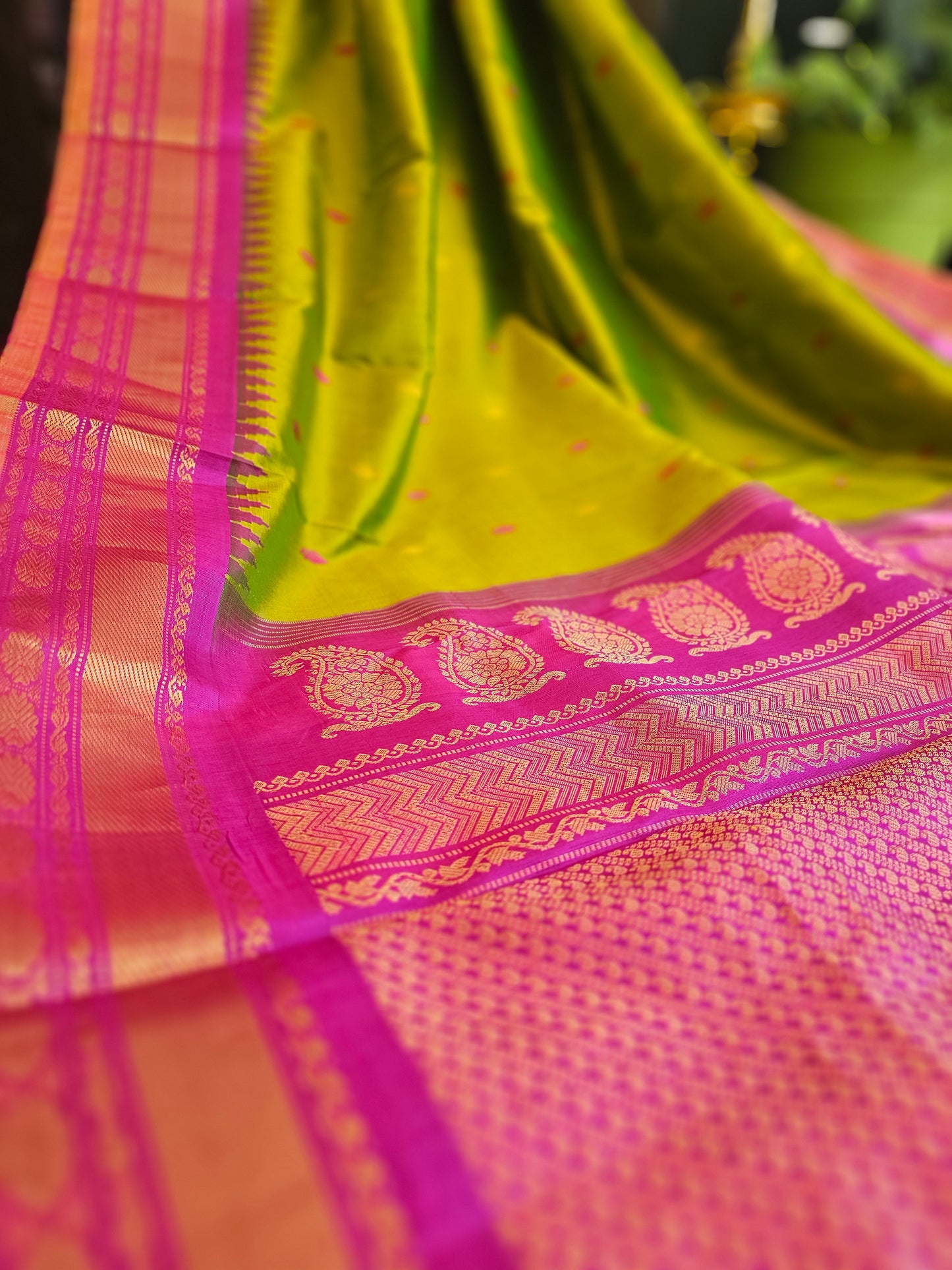 Pure Gadwal Silk