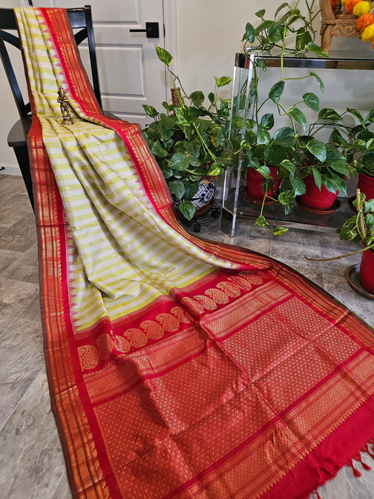 Pure Gadwal Silk