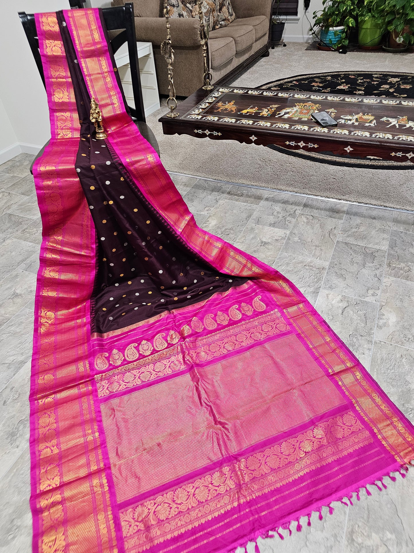 Pure Gadwal Silk