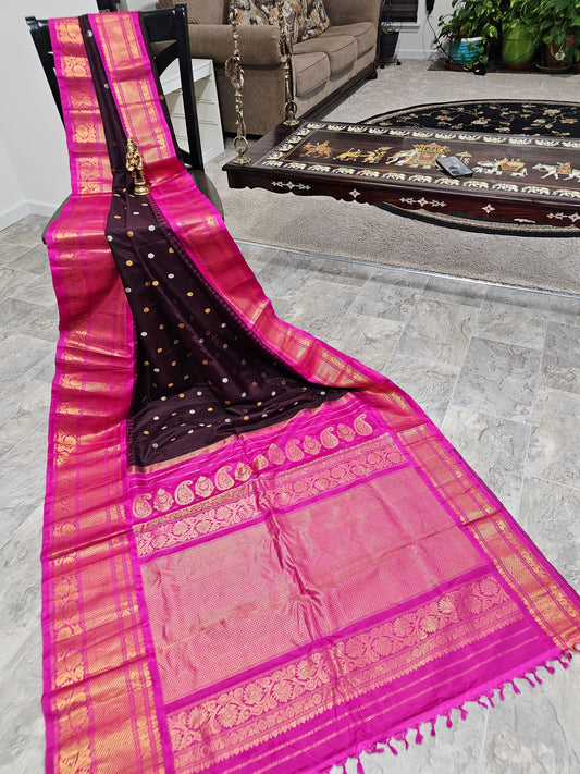 Pure Gadwal Silk