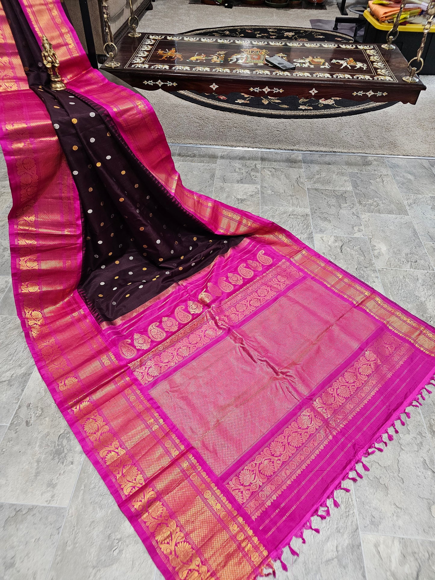 Pure Gadwal Silk