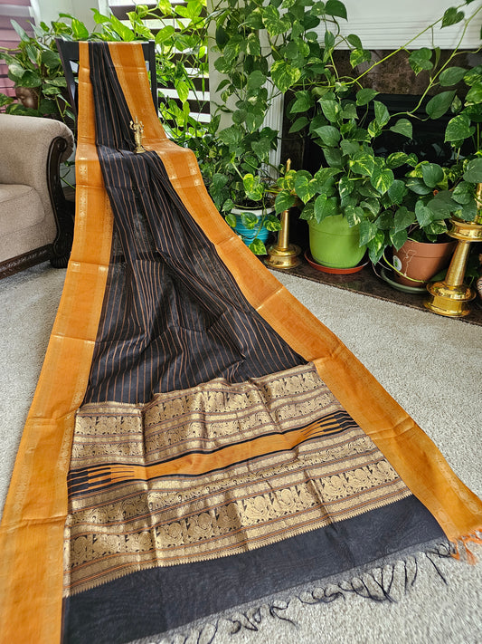 Pure kanchi silk cotton
