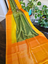 Load image into Gallery viewer, Pure Gadwal Silk - Metallic colors
