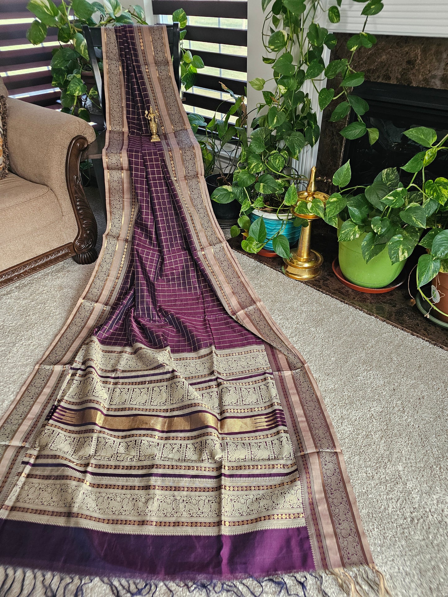 Pure silk cotton