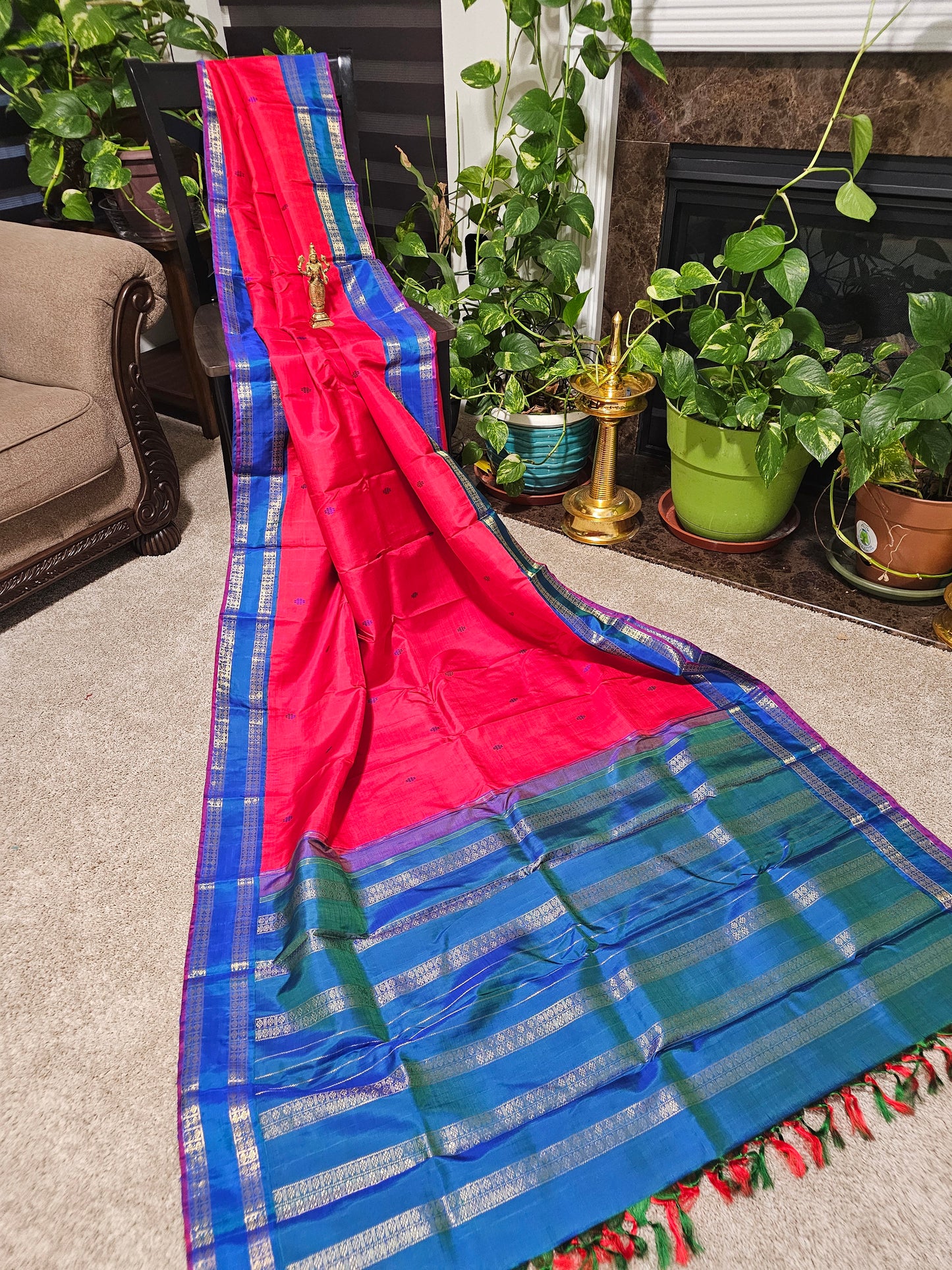 Pure  Kanchi Pattu - Masterweaver