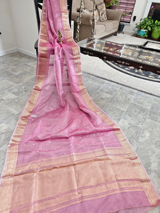 Pure Banaras Tissue Saree