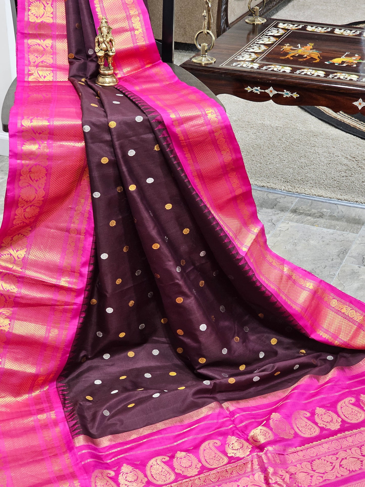 Pure Gadwal Silk
