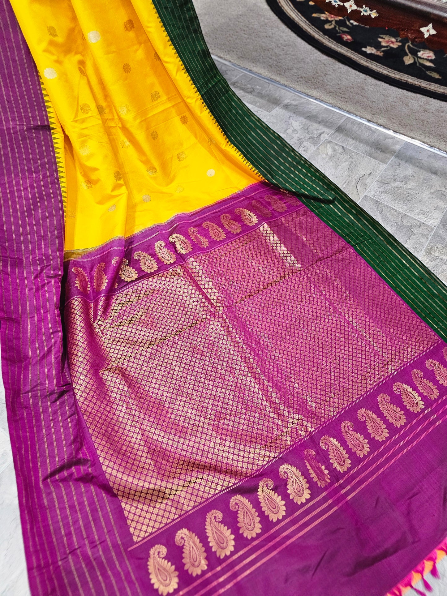 Pure Gadwal Silk