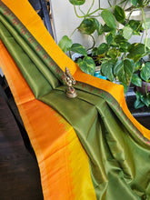 Load image into Gallery viewer, Pure Gadwal Silk - Metallic colors
