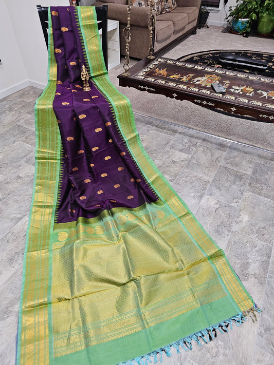 Pure Gadwal Silk