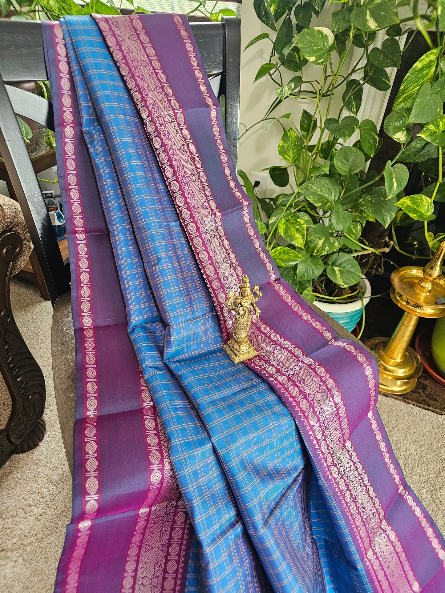 Pure Kanchi pattu - zero zari