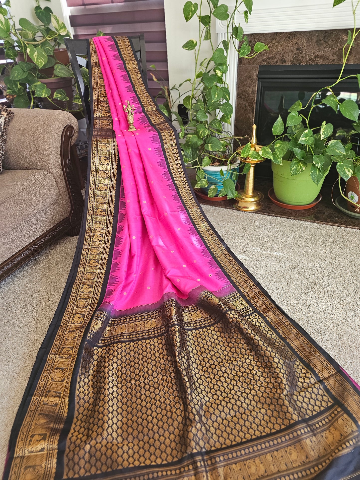 Pure Gadwal Silk