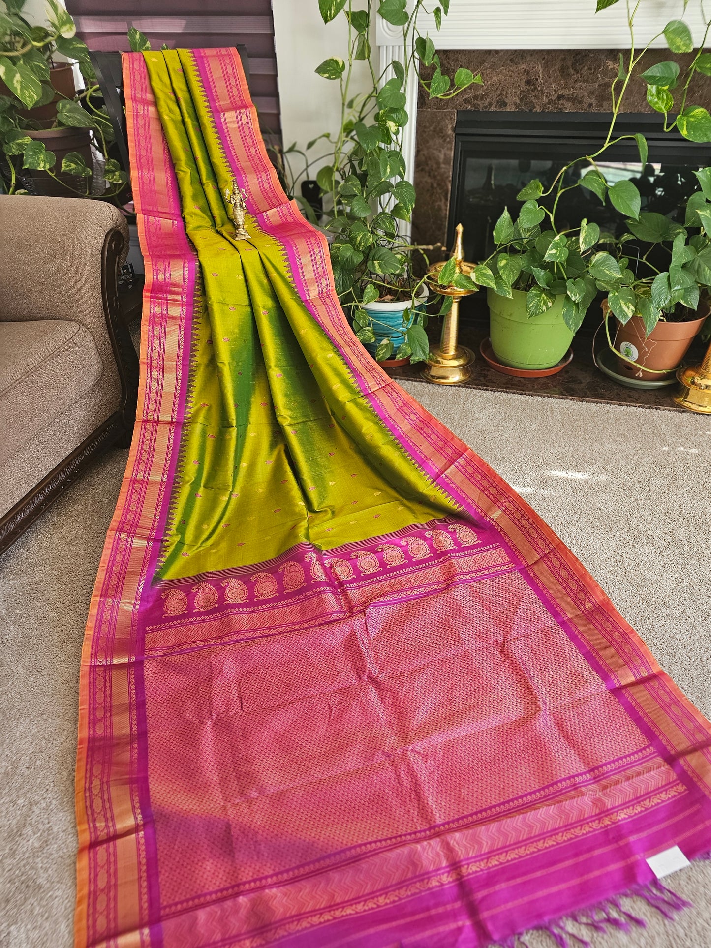 Pure Gadwal Silk