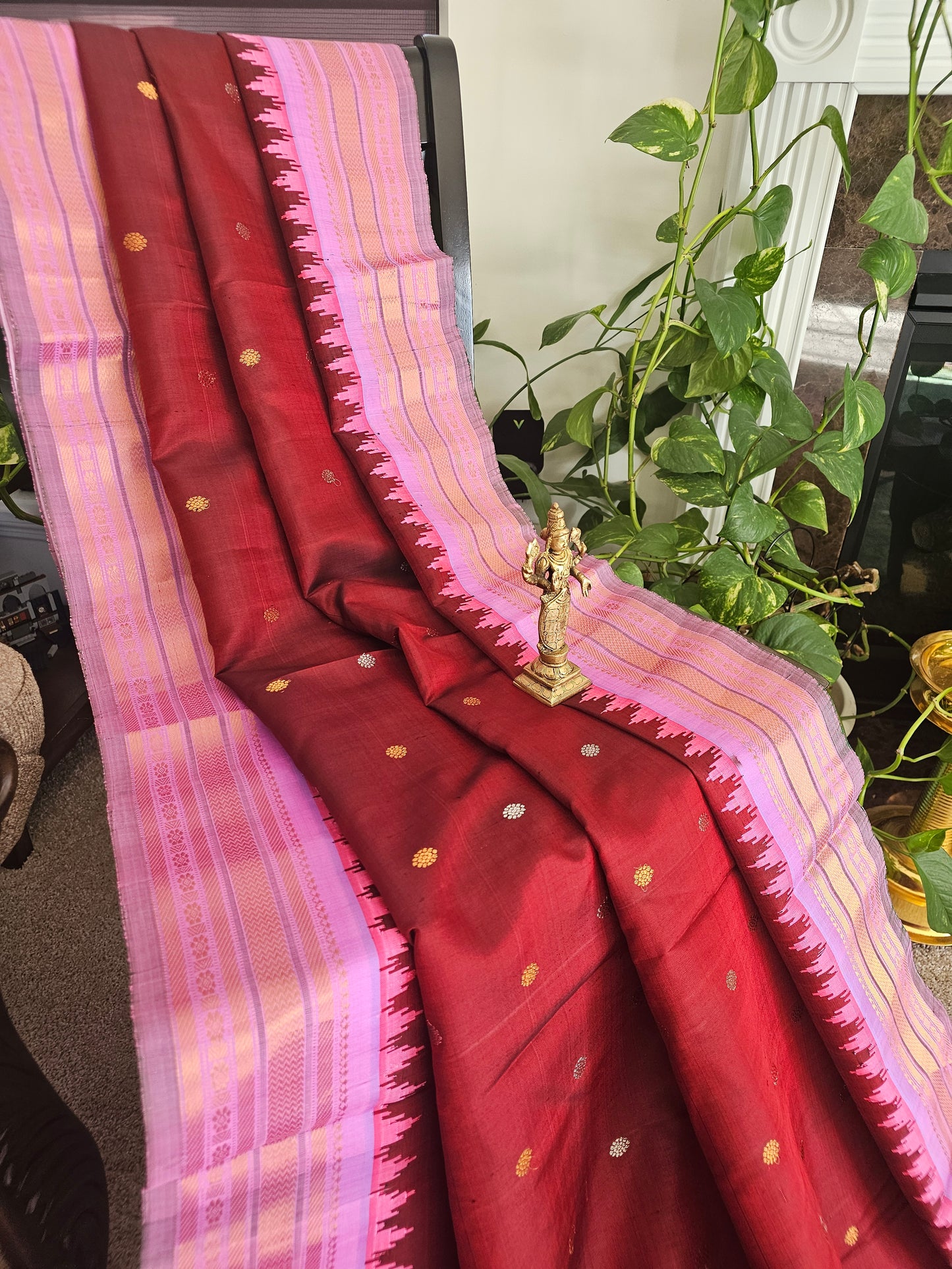 Pure Gadwal silk