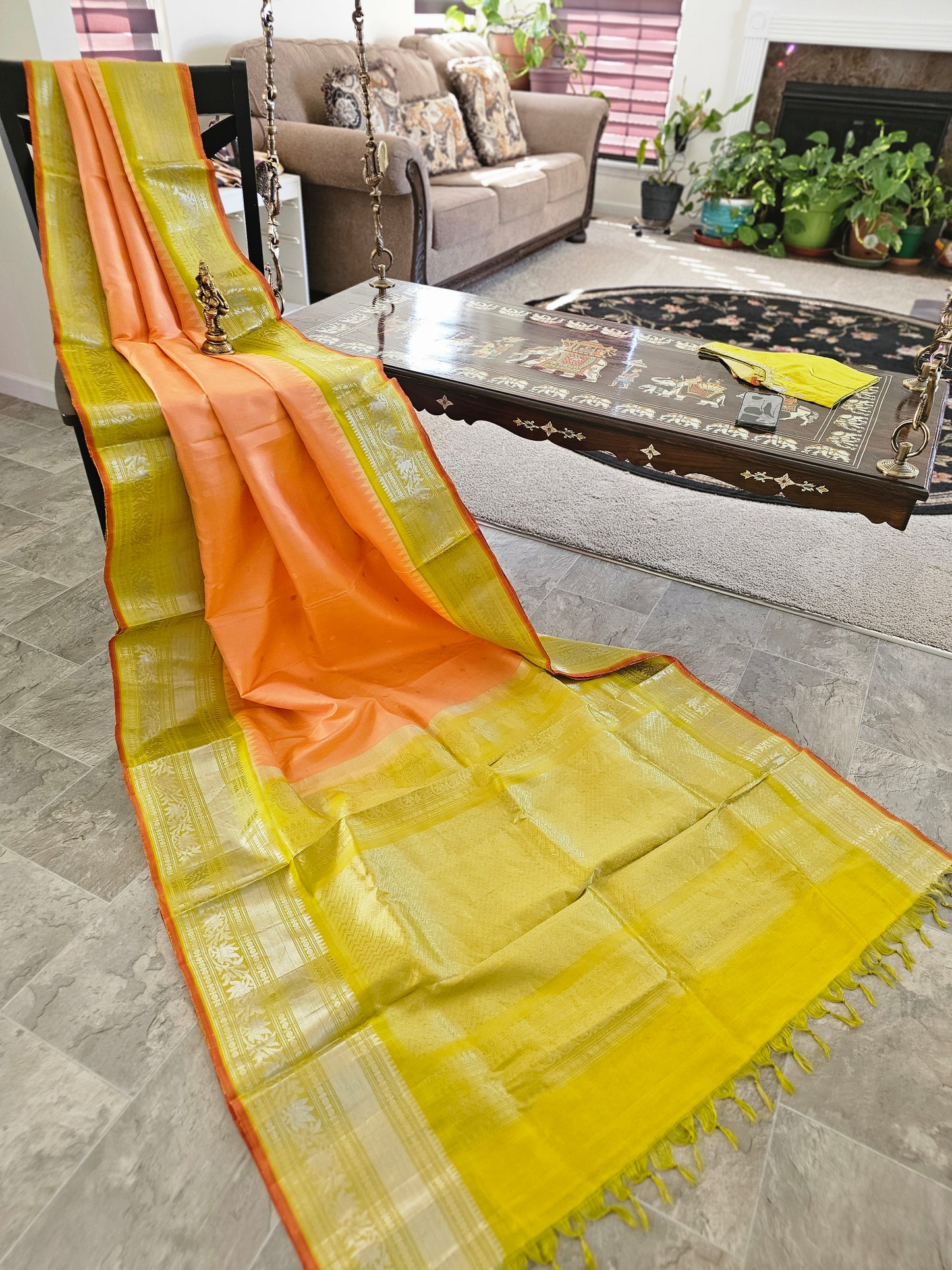 Pure Gadwal Silk