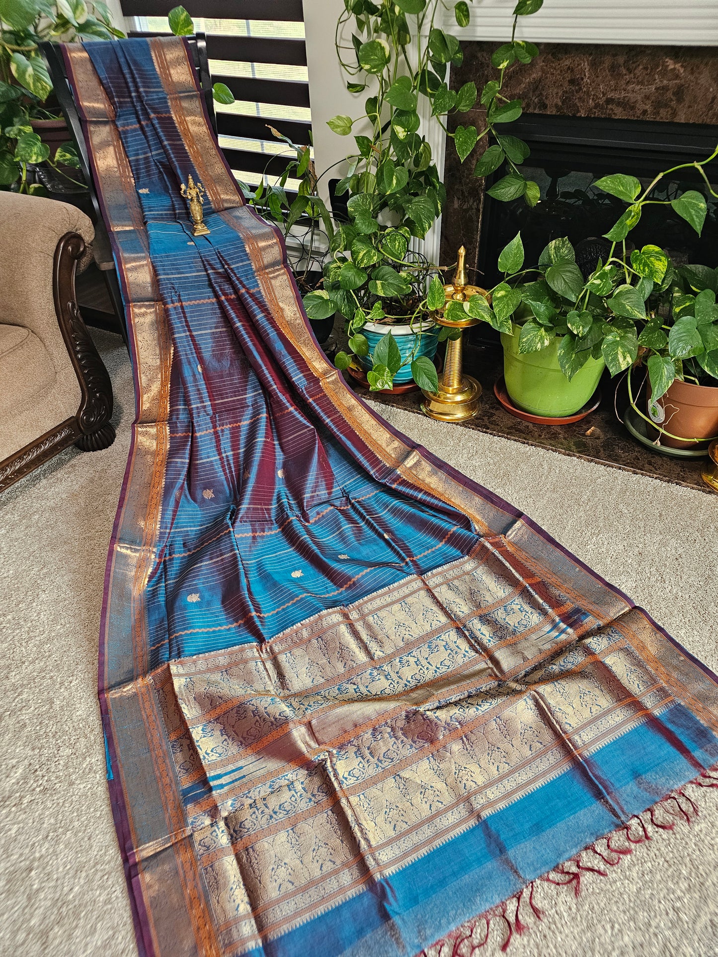 Pure silk cotton