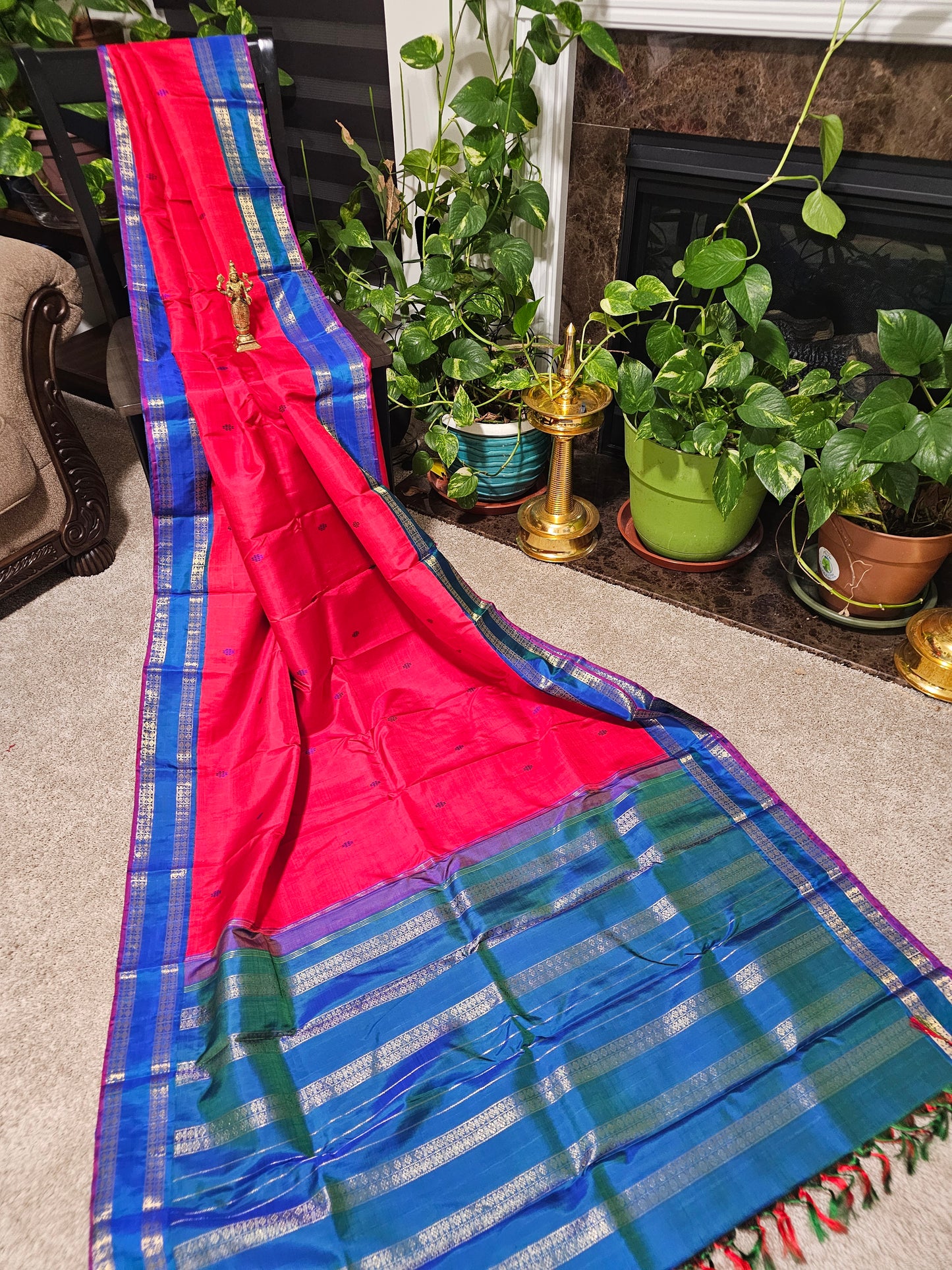 Pure  Kanchi Pattu - Masterweaver