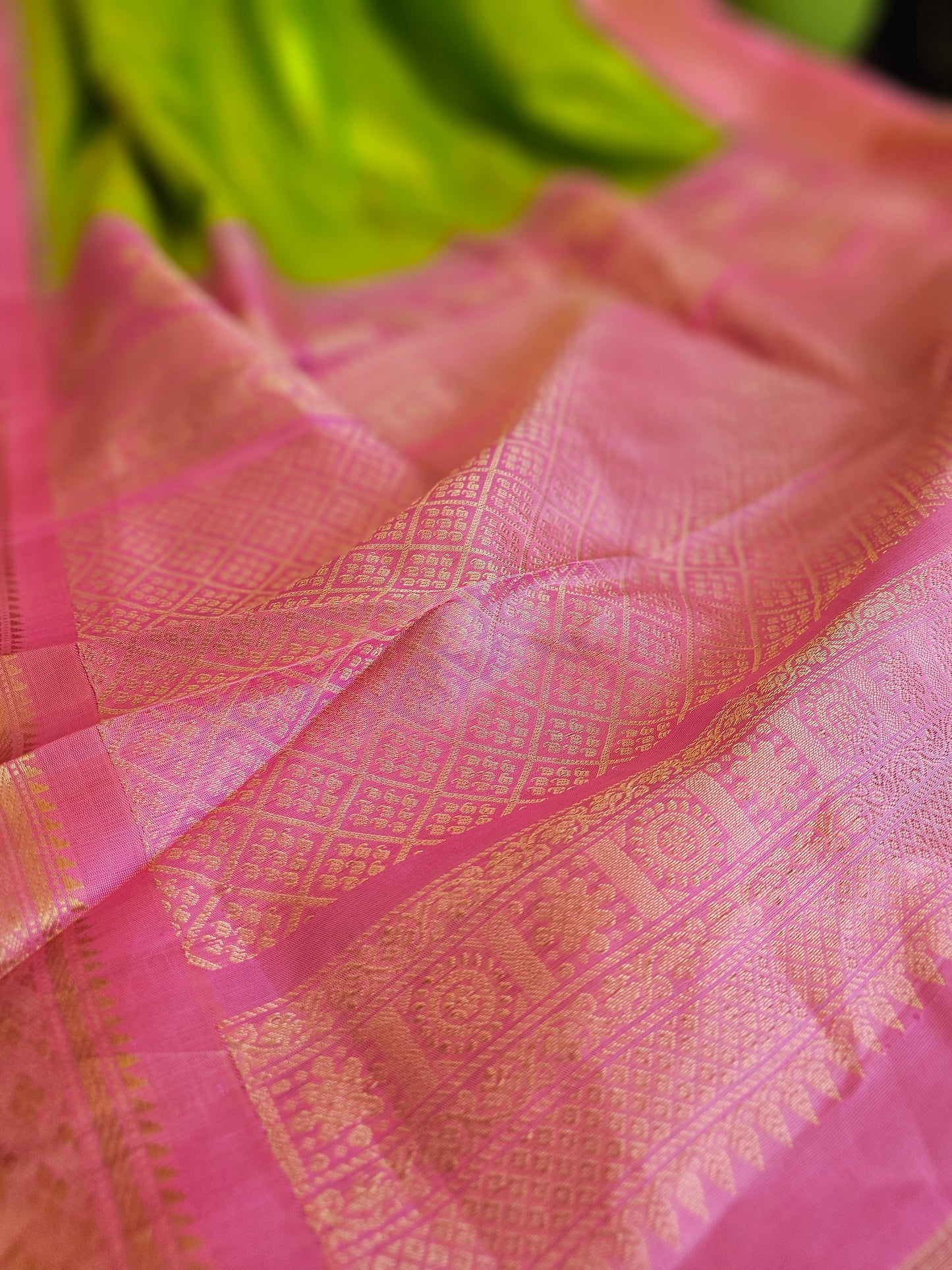 Pure gadwal silk
