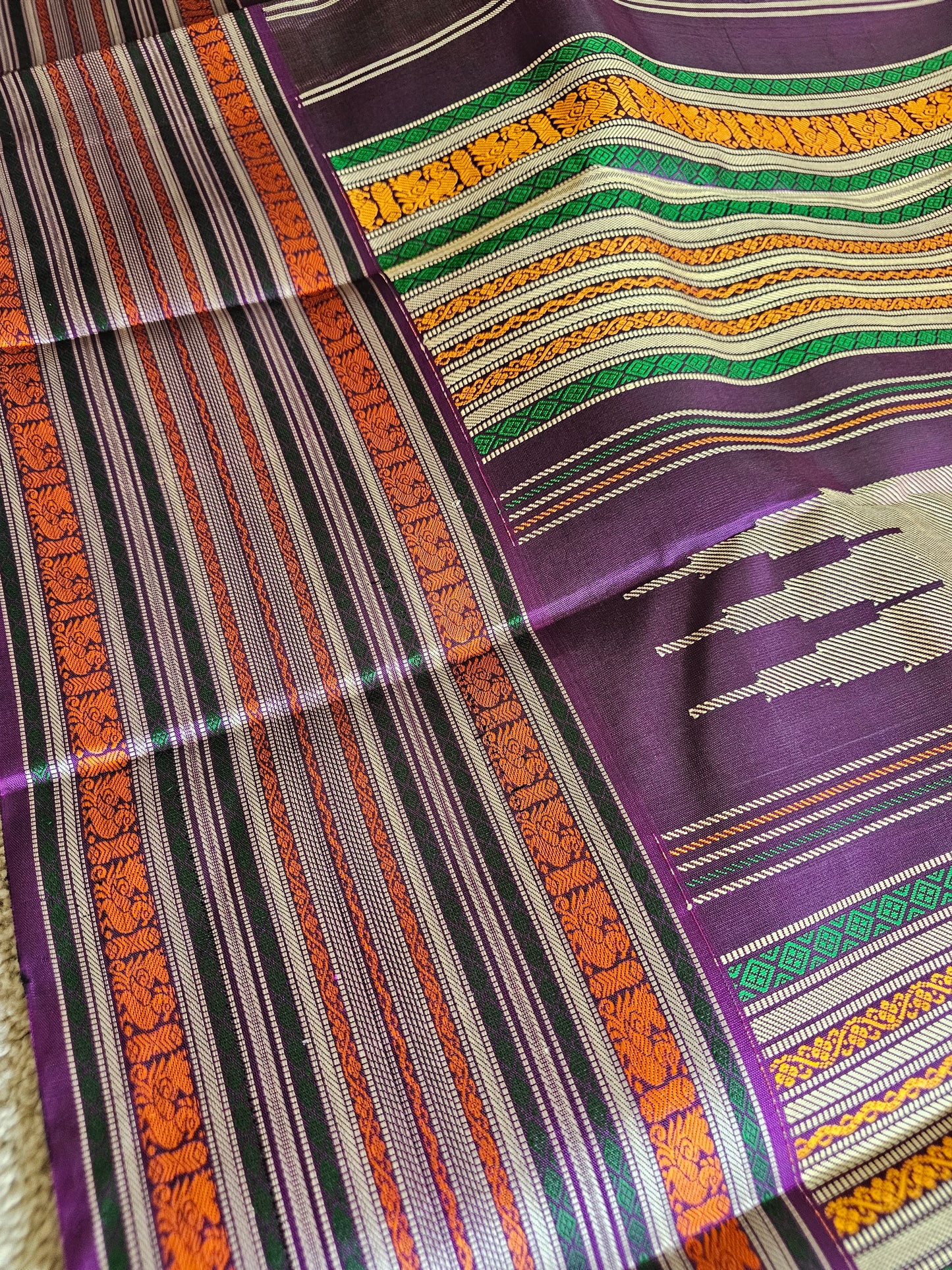 Pure Kanchi threadwork