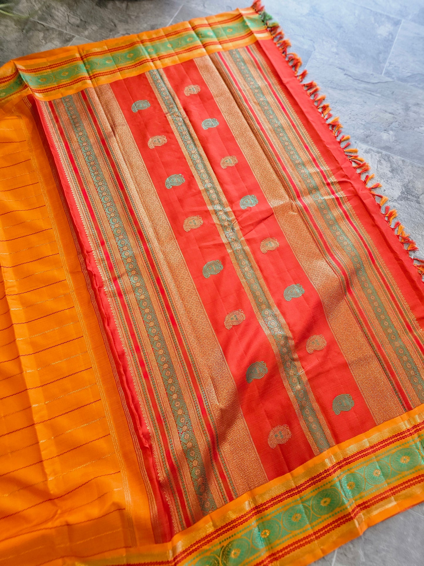 Pure Kanchi Pattu- KM saree