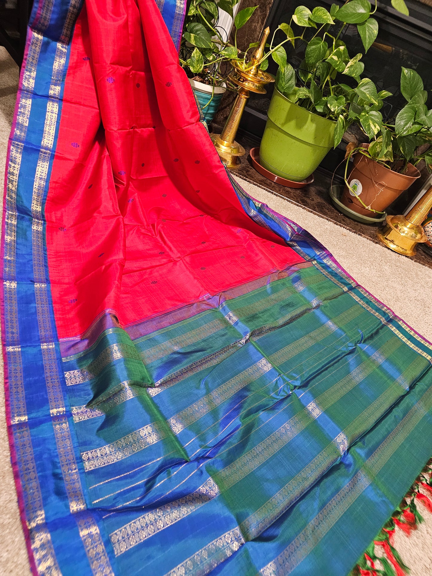 Pure  Kanchi Pattu - Masterweaver