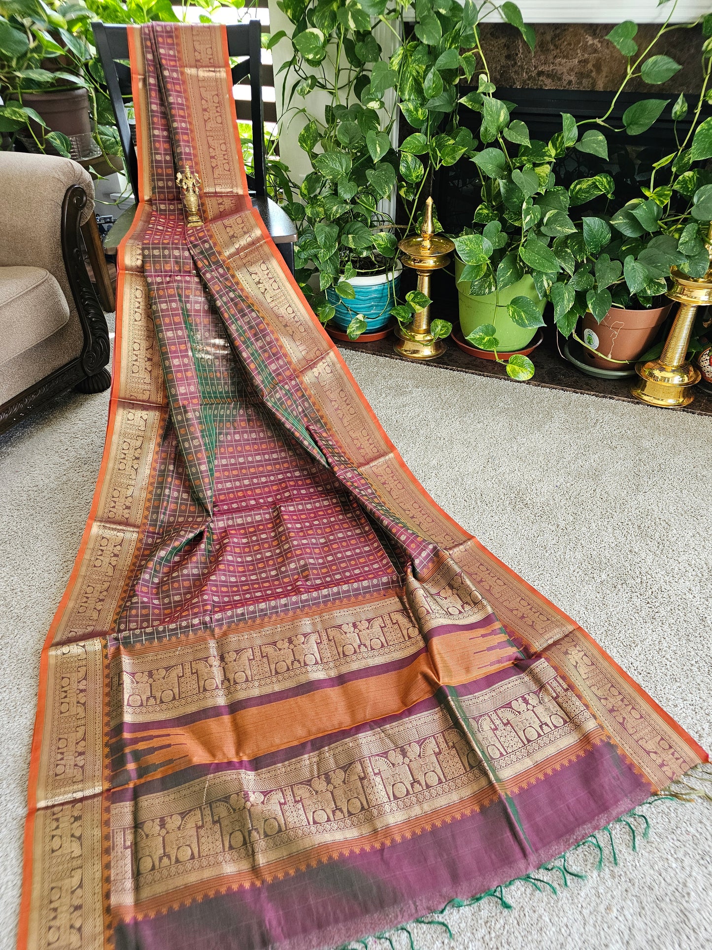 Pure silk cotton