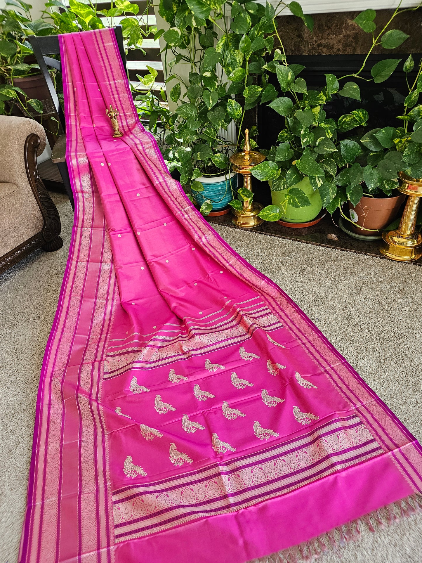 Pure Kanchi pattu - no zari