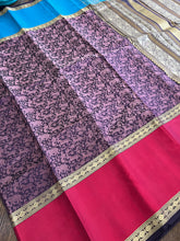 Load image into Gallery viewer, Pure Soft Silk - Vanasingarum ganga jamuna border
